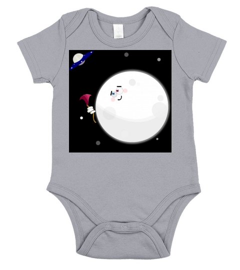 Falling in Love Short Sleeve Baby One-Piece