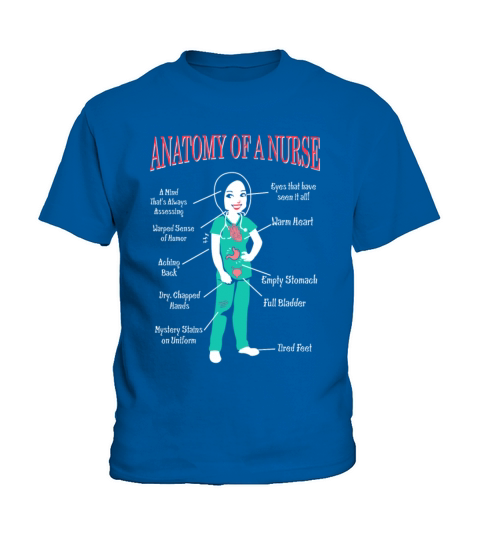Nurse - A mind thats always assessing Kids T-Shirt
