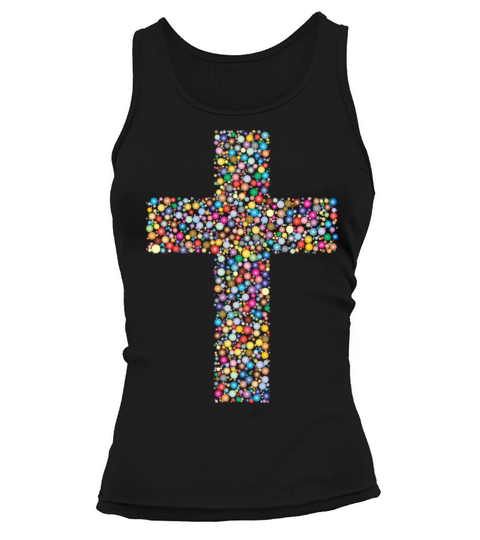 Cross Rainbow Women's Tank Top