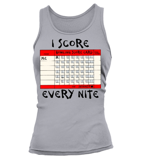 Bowling I Score Every Nite Women's Tank Top