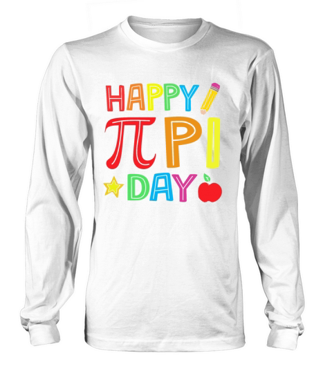 Retro Vintage Happy PI Day 2022 Math Lover Mathema Long sleeved Unisex