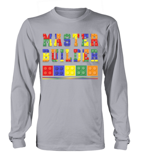 Cute Master Block Builder Bricks Women's Long Sleeve