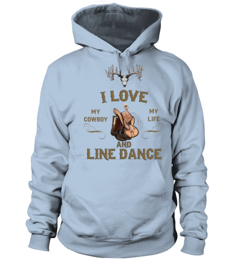 line dance linedance western country dancers Men's Hoodie