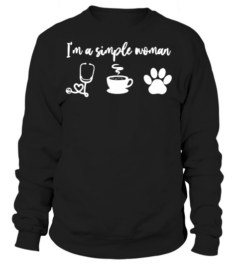 Nurse Coffee Dogs nursing students Women's Sweatshirt