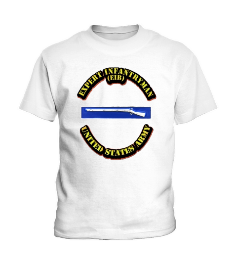 US Army - Expert Infantryman (EIB) Tshirt Kids T-Shirt