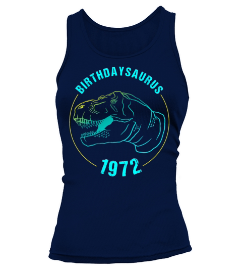 50 Years Birthday Gift Idea T-Rex Tyrannosaurus Women's Tank Top