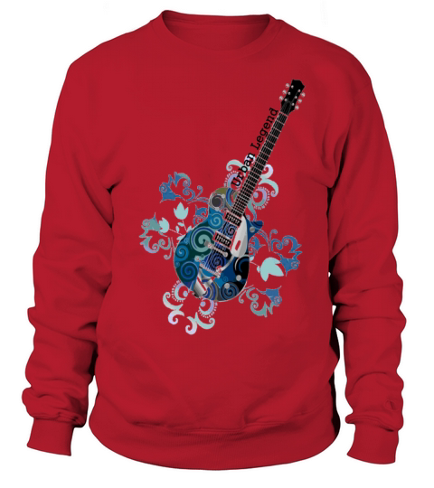 Urban legend Grunge Guitar Large Gif Transparent B Women's Sweatshirt