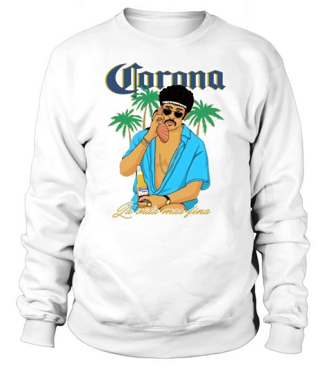 Bad bunny x Corona Beer Hoodie Sweatshirt Unisex