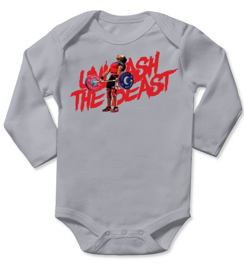Unleash The Beast Long Sleeve Baby One-Piece