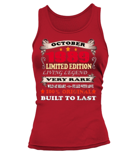 31nd Birthday Gifts 31Years Old Retro Vintage1989 Women's Tank Top