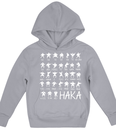 All Blacks - Haka Tshirt Kids Hoodie