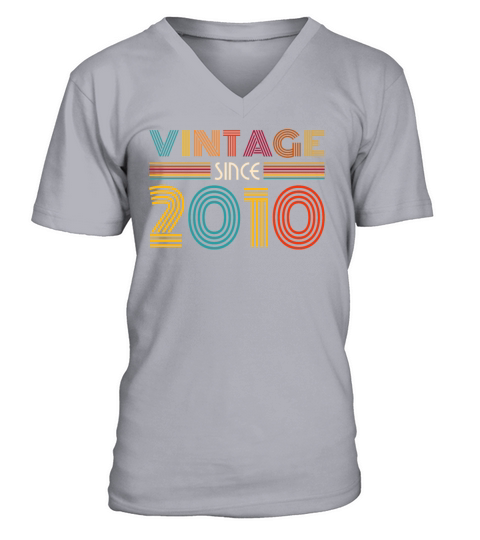 Vintage Since 2010 Men's V-Neck T-shirt