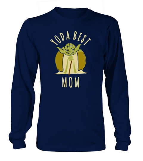 Star Wars Yoda Best Mom Cartoon Yoda Women's Long Sleeve
