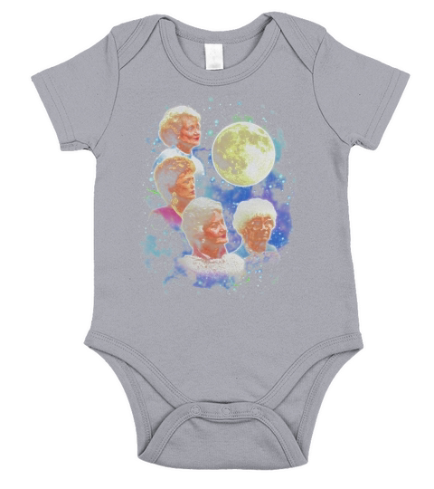 Bioworld The Golden Girls Die vier goldenen Mädchen der Frauen Moon Short Sleeve Baby One-Piece