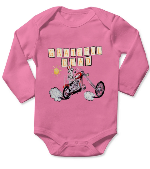 Grateful Dead Long Sleeve Baby One-Piece