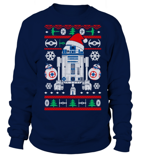 Droids Christmas Women's Sweatshirt