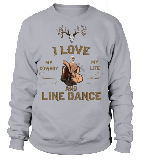 line dance linedance western country dancers Women's Sweatshirt