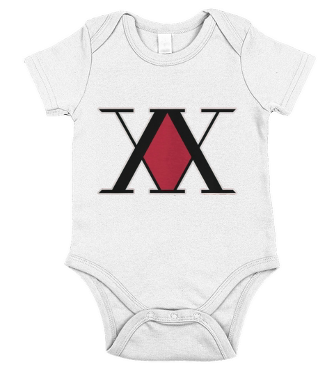 HUNTER X HUNTER LOGO HUNTERXHUNTER NIME MANGA HUNTER LICENSE Short Sleeve Baby One-Piece