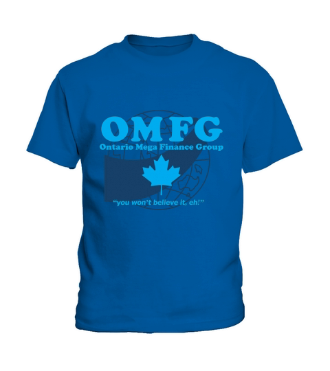 OMFG- Ontario Mega Finance Group shirt Kids T-Shirt