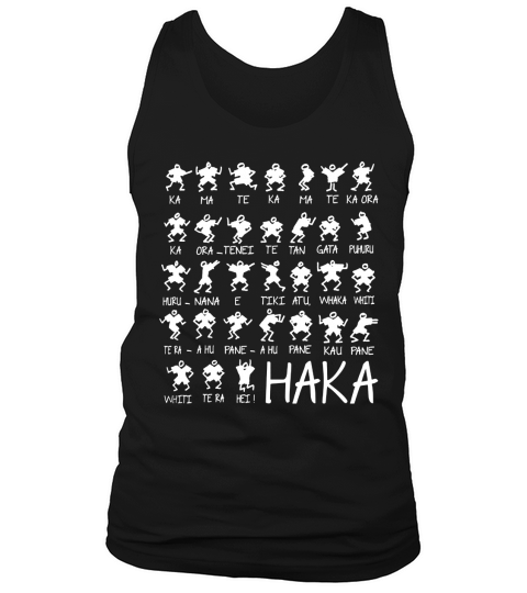 All Blacks - Haka Tshirt Tank Top Unisex