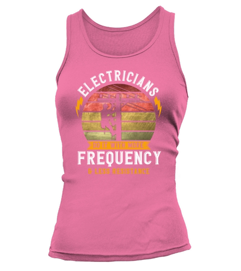 Professional Electrician Electricial Worker Women's Tank Top