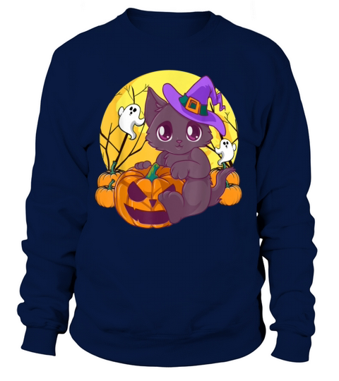 Cat Halloween Women's Sweatshirt