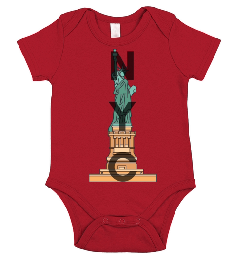 Addicted to New York City Short Sleeve Baby One-Piece
