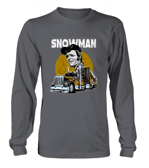 Snowman Smokey Truck Vintage Long sleeved Unisex
