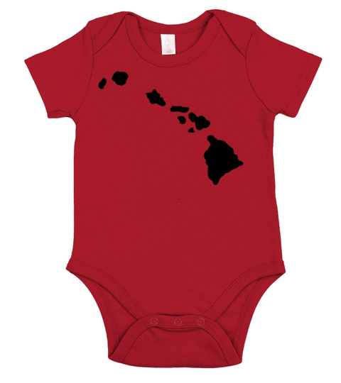 State of Hawaii Short Sleeve Baby One-Piece