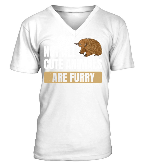 Not all cute animals are furry Design for an V-Neck T-shirt