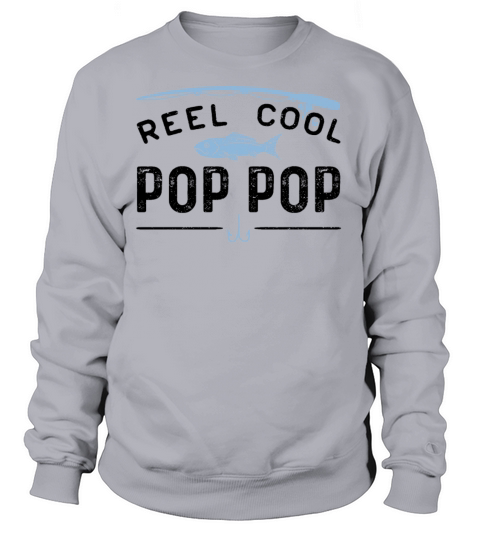 Reel Cool Pop Pop - Fishing Grandpabow hunterbow h Women's Sweatshirt