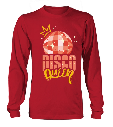 Disco Queen 1970s I Vintage 70s Dance Party Women's Long Sleeve