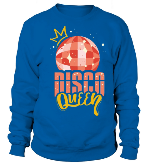 Disco Queen 1970s I Vintage 70s Dance Party Women's Sweatshirt