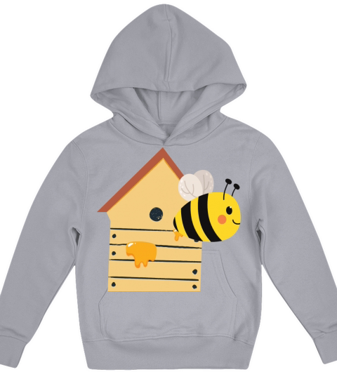cute bee Kids Hoodie