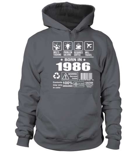 Born In 1986 Women's Hoodie