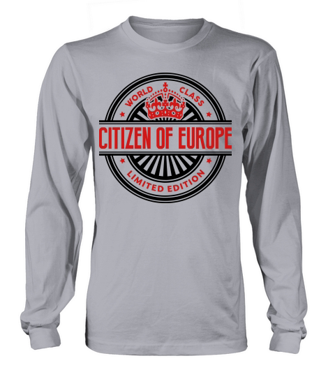 World class citizen of europe limited ed Women's Long Sleeve