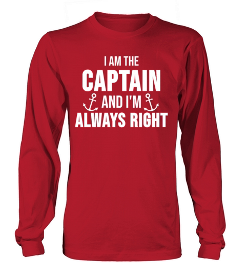 Motorboat Boat Captain Boating Funny Vacation Gift Men's Long Sleeve