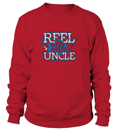 Reel Cool Uncle Fishing Fathers Day Women's Sweatshirt