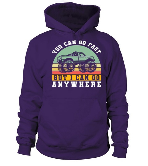 Retro Vintage You Can Go Fast But Women's Hoodie