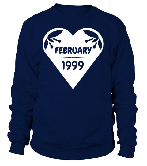 February 1999 Heart Women's Sweatshirt