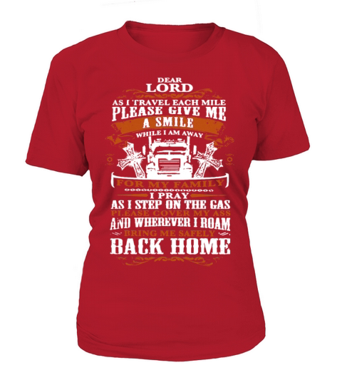 Truck Driver Shirt T-Shirt Woman