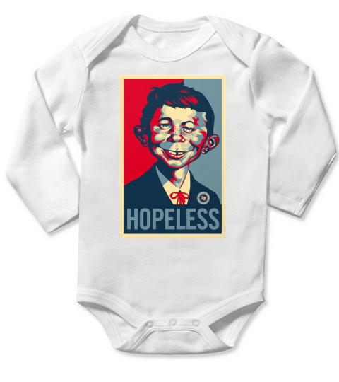 Mad Magazine Retro Long Sleeve Baby One-Piece