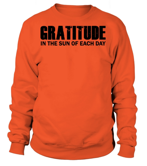 gratitude in the sun of each day Women's Sweatshirt
