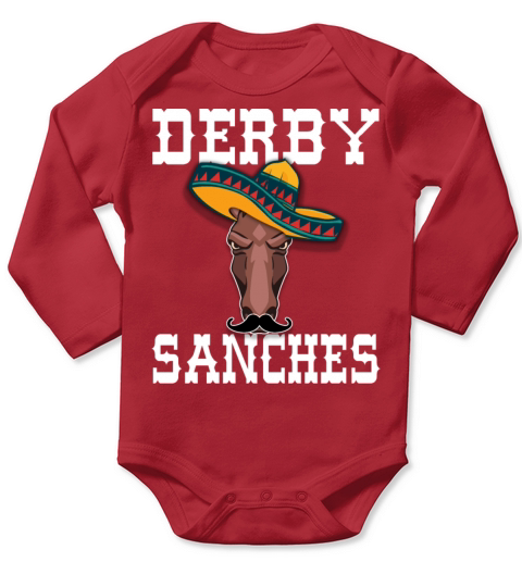 Horse Racing Drinking Derby Barrel Racing Long Sleeve Baby One-Piece