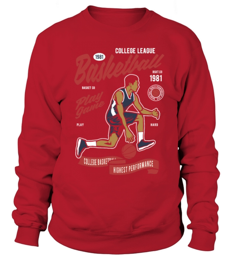 Basketball College League Women's Sweatshirt