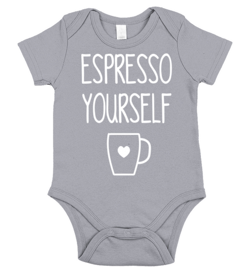 Espresso Yourself Short Sleeve Baby One-Piece