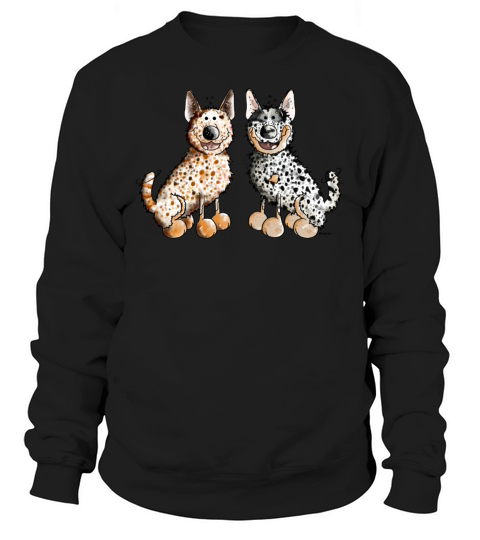 Two Australian Cattle Dogs Women's Sweatshirt