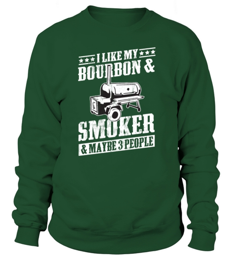 Best Dad Bbq Smoker Grill Lover Bourbon Whiskey Women's Sweatshirt