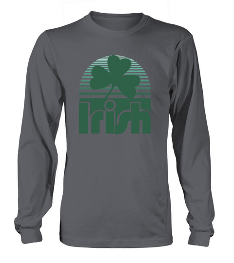 Irish Retro Clover Women's Long Sleeve