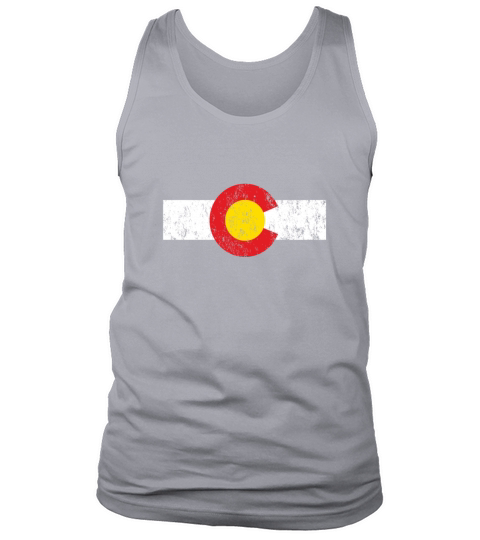 Vintage Colorado Flag - Mug Tank Top Unisex